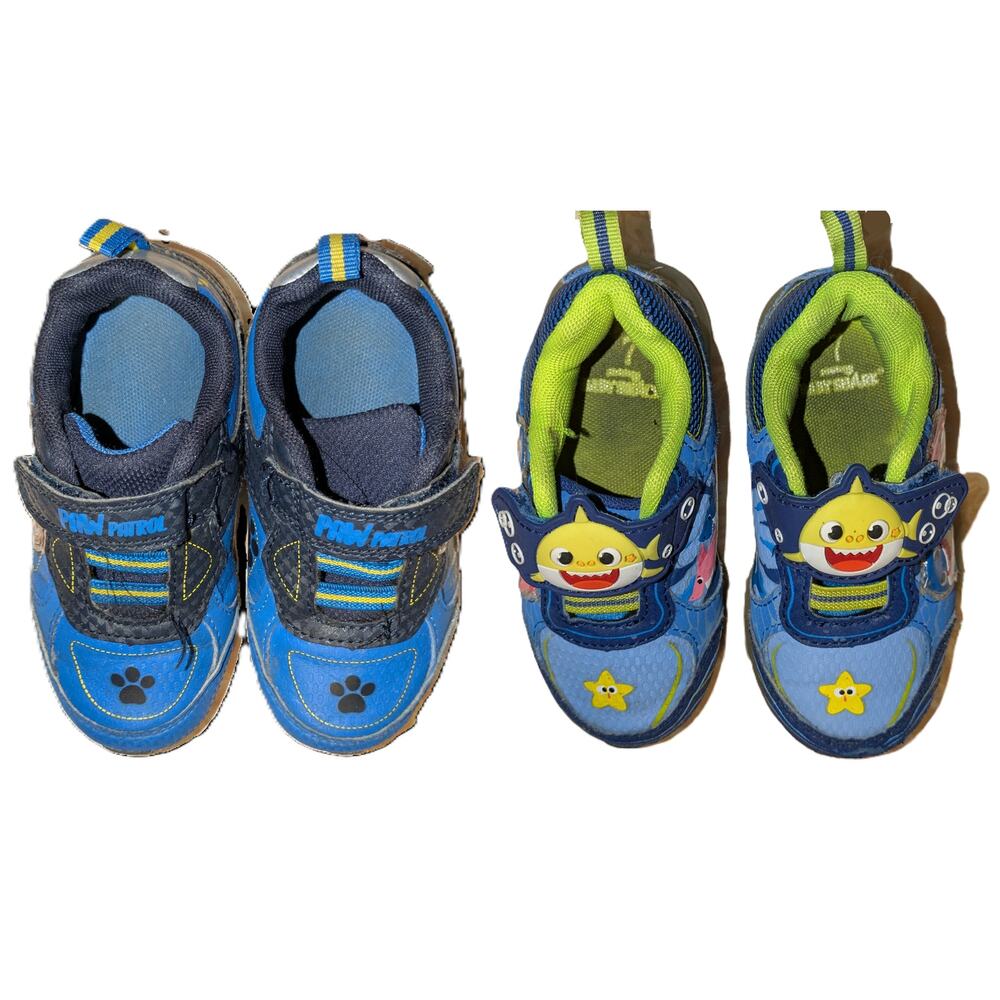 2 Pair of Toddler Sneakers Size 7 & 8